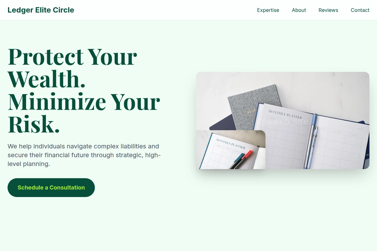 Liability Financial Planner