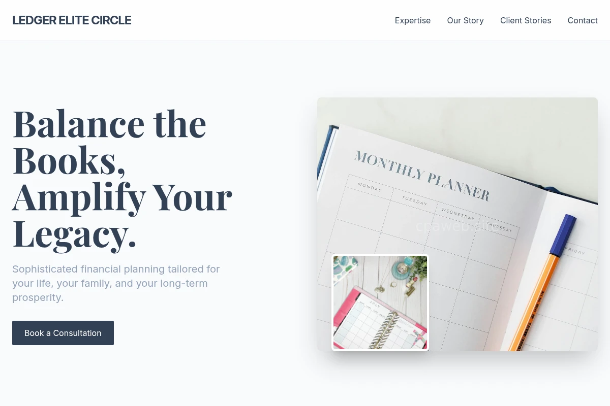 Ledger Financial Planner