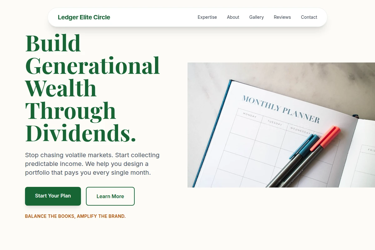 Dividend Financial Planner