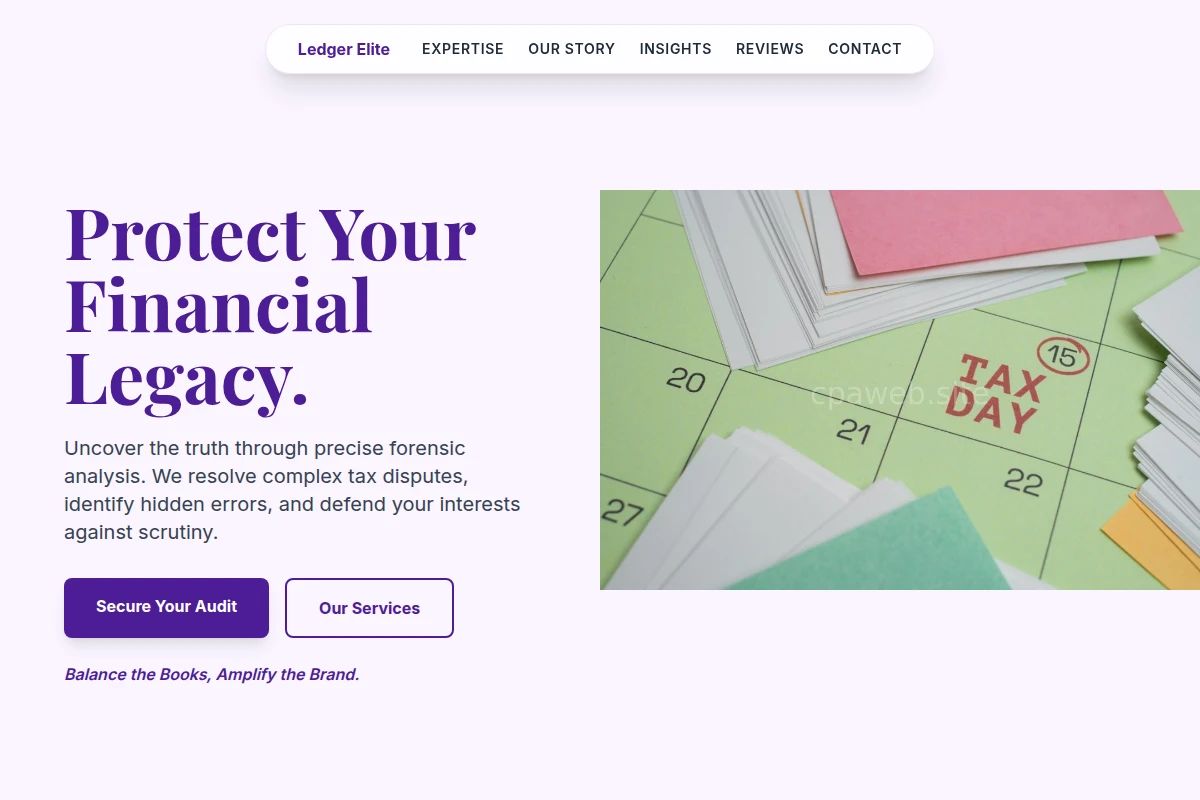 Forensic Tax Prep