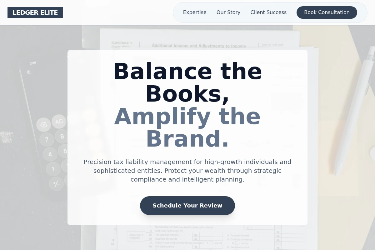 Liability Tax Prep